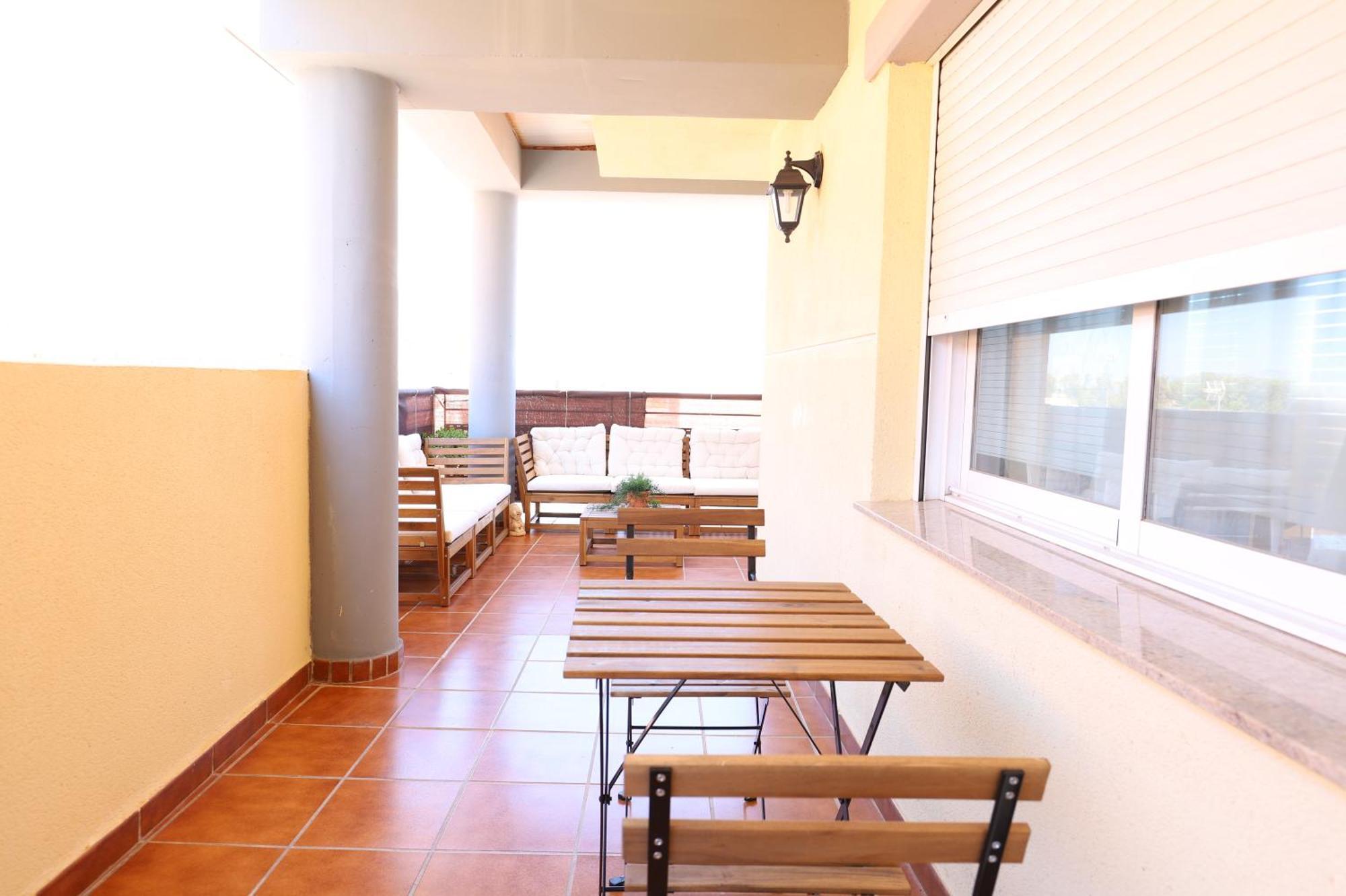 Enorme Terraza Con Vistas Al Mar By Hometels Puerto de Sagunto Exterior photo